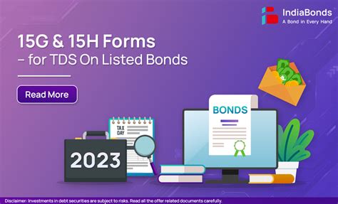 Form 15g And 15h For Tds Relief On Listed Bonds Indiabonds