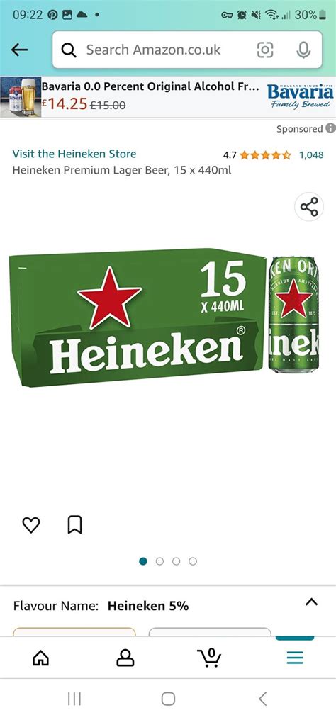 Heineken Premium Lager Beer 15 X 440ml