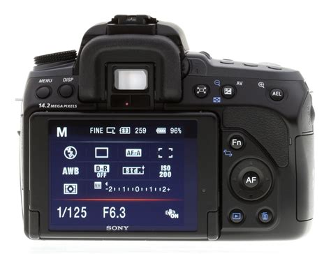 Digital Cameras: Sony Alpha DSLR-A550