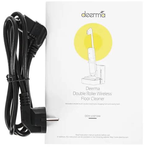 Пылесос Deerma DEM-VX910W белый купить по низкой цене: характеристики ...