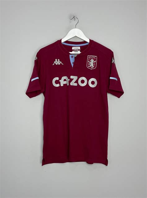 Cult Kits 202021 Aston Villa Polo Shirt L Kappa Cult Kits