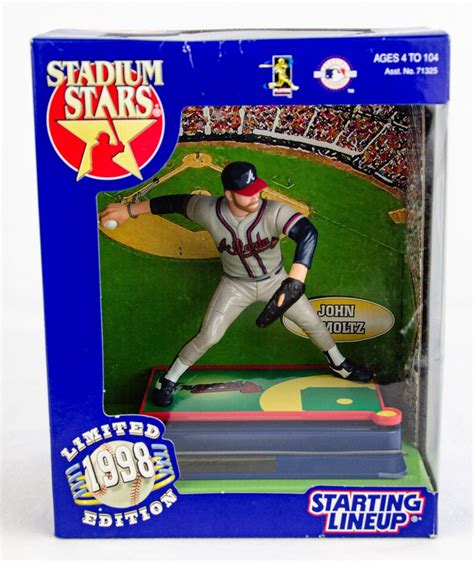 Vintage Kenner Starting Lineup Mlb Stadium Stars Atlanta Etsy