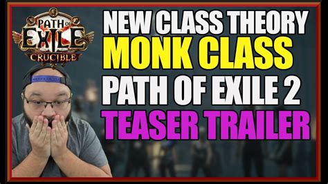 Poe Path Of Exile Teaser Possible New Class Maybe Monk Class