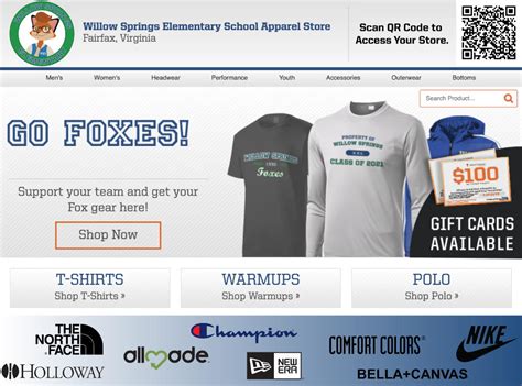 Willow Springs Elementary Pta Spirit Wear Store Live Willow Springs Pta