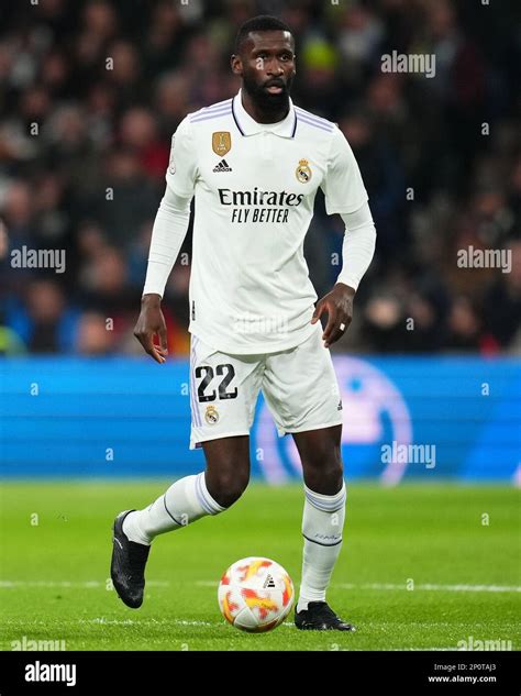 Antonio Rudiger of Real Madrid during the Copa del Rey match between ...