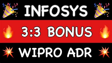 Infosys Q Result Dividend Wipro Bonus Infosys Share Latest News