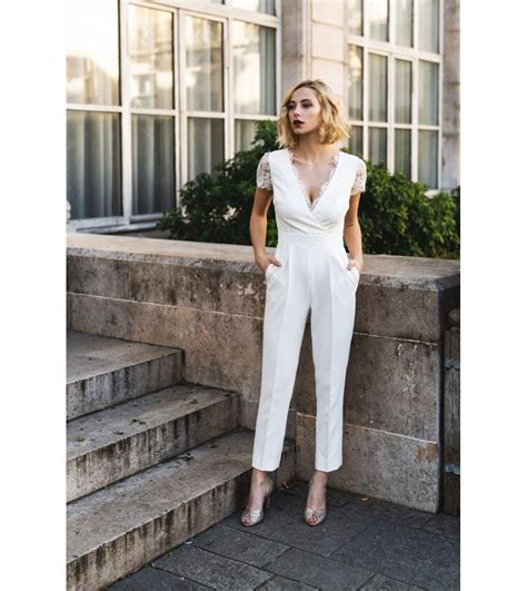 La combinaison pantalon de la mariée Harpe Paris Tenue mariage