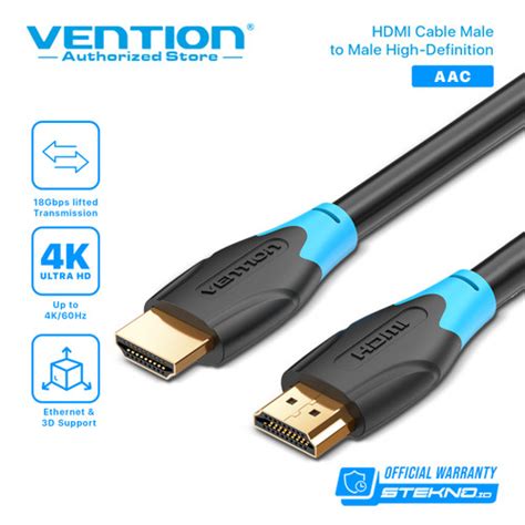 Jual Vention Aacbl M Kabel Hdmi D V K Uhd High Speed Quality