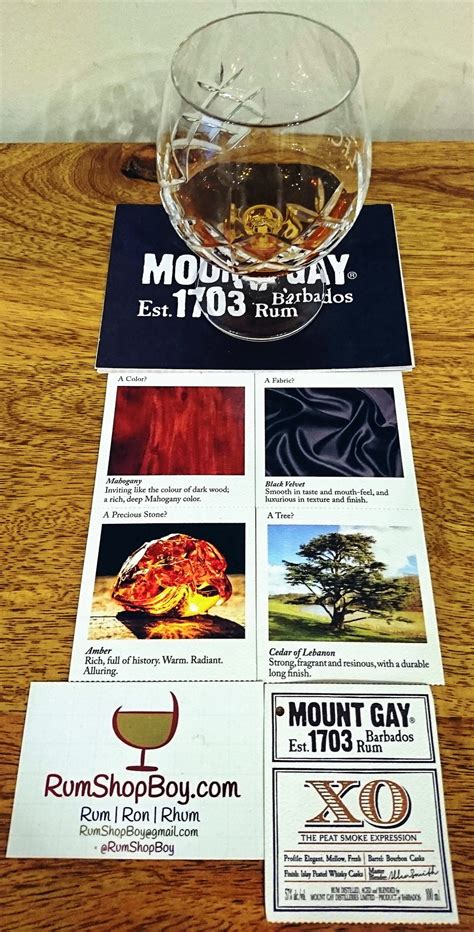 Mount Gay Peat Smoke Expression Rum RumShopBoy