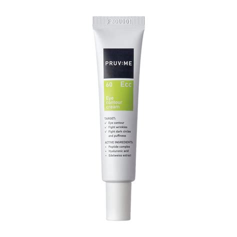 PRUV:ME Ecc 60 Eye-contour cream Крем для глаз с пептидным комплексом ...