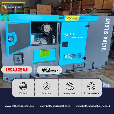 Jual Genset Isuzu 60 Kva Genset Silent 60 Kva 50 Kva Jakarta