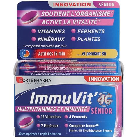 Fort Pharma Immuvit G Senior Pc S Redcare Pharmacie