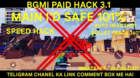 BGMI ESP HACK 3 1 BGMI NO RECOIL CONFIG BGMI SPEED HACK 3 1