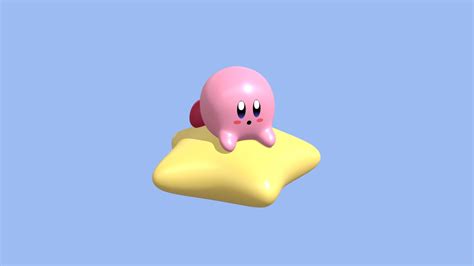 Warp Star Kirby 3d Model By Liv3d Bb67a34 Sketchfab