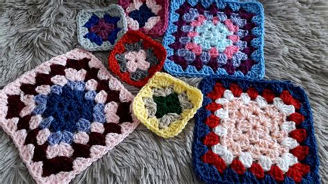 GRANNY SQUARE MATTONELLA UNCINETTO 1 YouTube