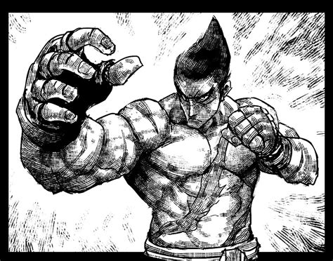 Kazuya Mishima Drawing Sketch Drawing Skill