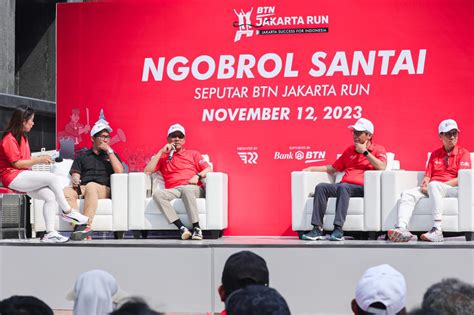 Lewat Btn Jakarta Run Pj Gubernur Heru Berharap Event Olahraga Gerakkan