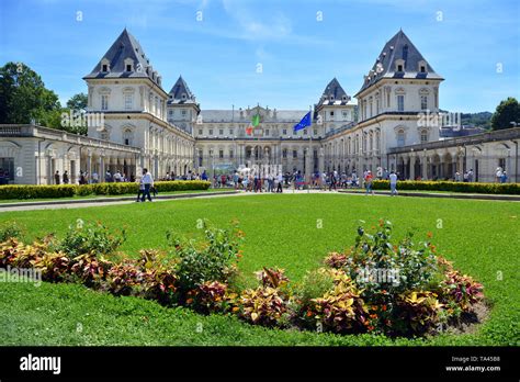 Turin Piedmont Italy The Ancient Castle Of Valentino The Seat Of