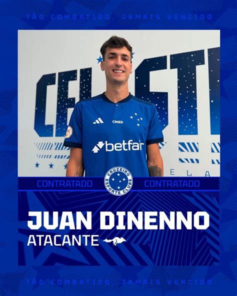 Dinenno Es Presentado Oficialmente Por El Cruzeiro En Juego Deportes