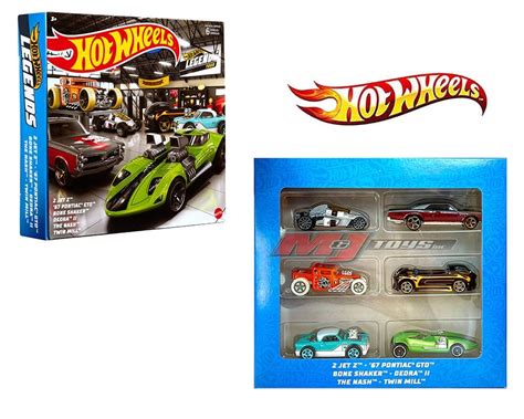 Hot Wheels 1 64 Legends Theme 2022 Multi Pack 6 Car Set M J Toys