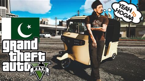 GTA V Real Life Mod Trevor Buy Rickshaw Import Pakistan For Black