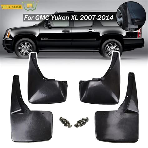 Car Mud Flaps For Gmc Yukon Xl 2007 2014 Splash Guards Mudguards 2008