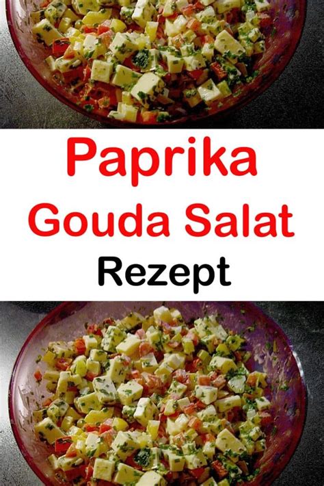 Paprika Gouda Salat Rezepte