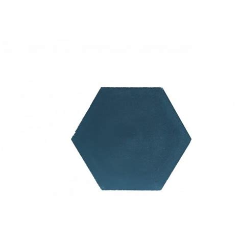 Carreau De Ciment Hexagonal Bleu Paon Arborescence Sud Ouest