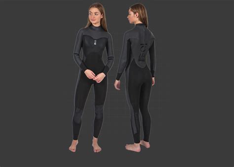 RF1 Womens Warm Water Freediving Wetsuit Fourth Element