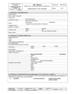 Fillable Online Supplier Quality Manual Net Shaped Solutions Fax