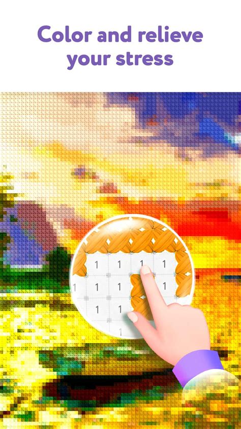 Iphone Için Magic Cross Stitch Pixel Art İndir