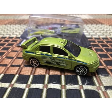 Hot Wheels Mitsubishi Lancer Evolution Fast And Furious Loose From Card Shopee Malaysia