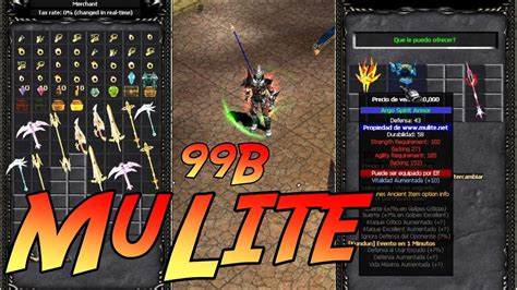 Mu Lite 99B Mid Server Mu Online PC YouTube