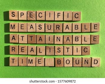 Business Acronym Smart Specific Measurable Attainable Stock Photo (Edit ... 