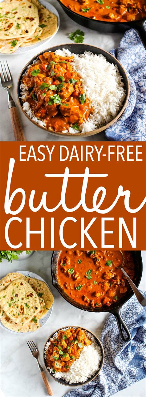 Dairy Free Butter Chicken The Busy Baker