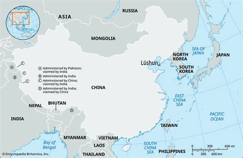 L Shun China Map Facts Britannica