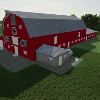 Dyersville Dairy Barn V1 0 FS22 Mod Farming Simulator 22 Mod