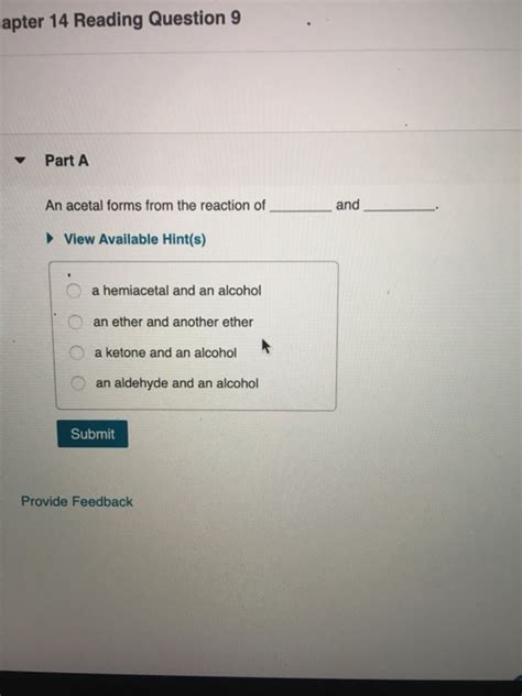 Solved Chapter 14 Question 41 Multiple Choice Part A How Chegg