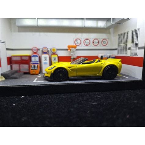 絕版 Hot wheels Corvette C7 Z06 Convertible 現況出售 蝦皮購物