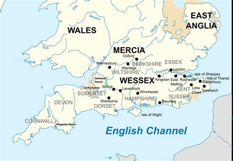 wessex map exploring anglo saxon englands key kingdom