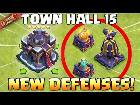 NEW TH15 DEFENSES REVEALED TH15 Gameplay With MONOLITH And SPELL TOWER