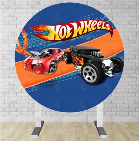 Painel Redondo Hot Wheels PNR