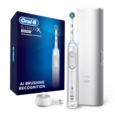 Oral B Genius X Limited Rechargeable Electric Toothbrush With 1