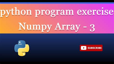 Numpy Array 3 Write A Numpy Program To Create A 3x3 Matrix With Values Ranging From 1 To 9