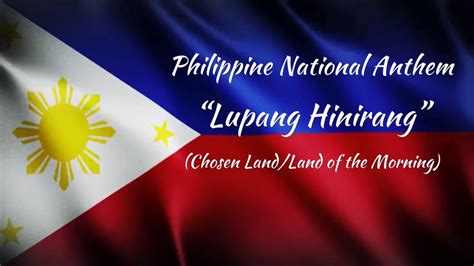 Philippine National Anthem By Group 1 2 And 3 10 Aquarius Youtube