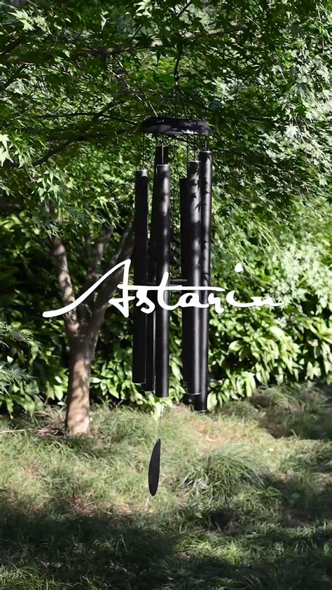 Astarin New Arrival Wind Chime Black 48 Inch Astarin 48 Wind