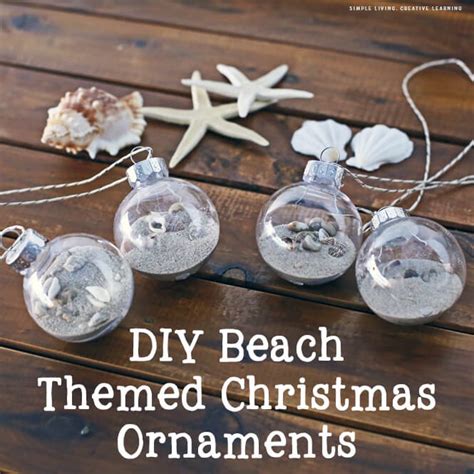 Diy Beach Christmas Ornaments