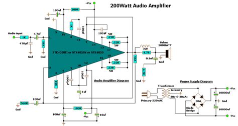 10000w Power Amplifier Circuit Diagram