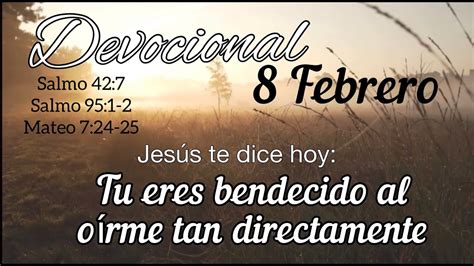 Devocional De Hoy Febrero Devocionales Cristianos Cortos