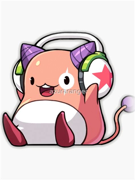 Maplestory Pink Bean Sticker For Sale By Azuraranger Redbubble